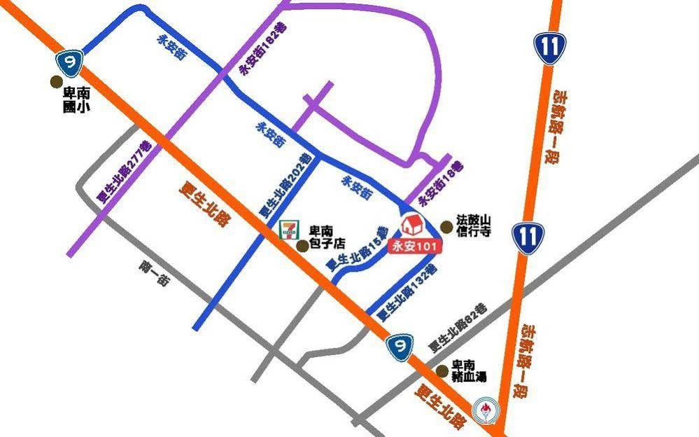 Bed and Breakfast 永安101 Wing On X 國旅補助-1000元 T'ai-tung Exterior foto